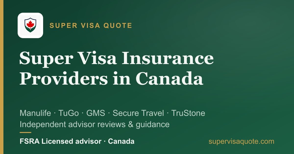 TruStone (HMC) Super Visa Insurance for Parents and Grandparents Visiting Canada